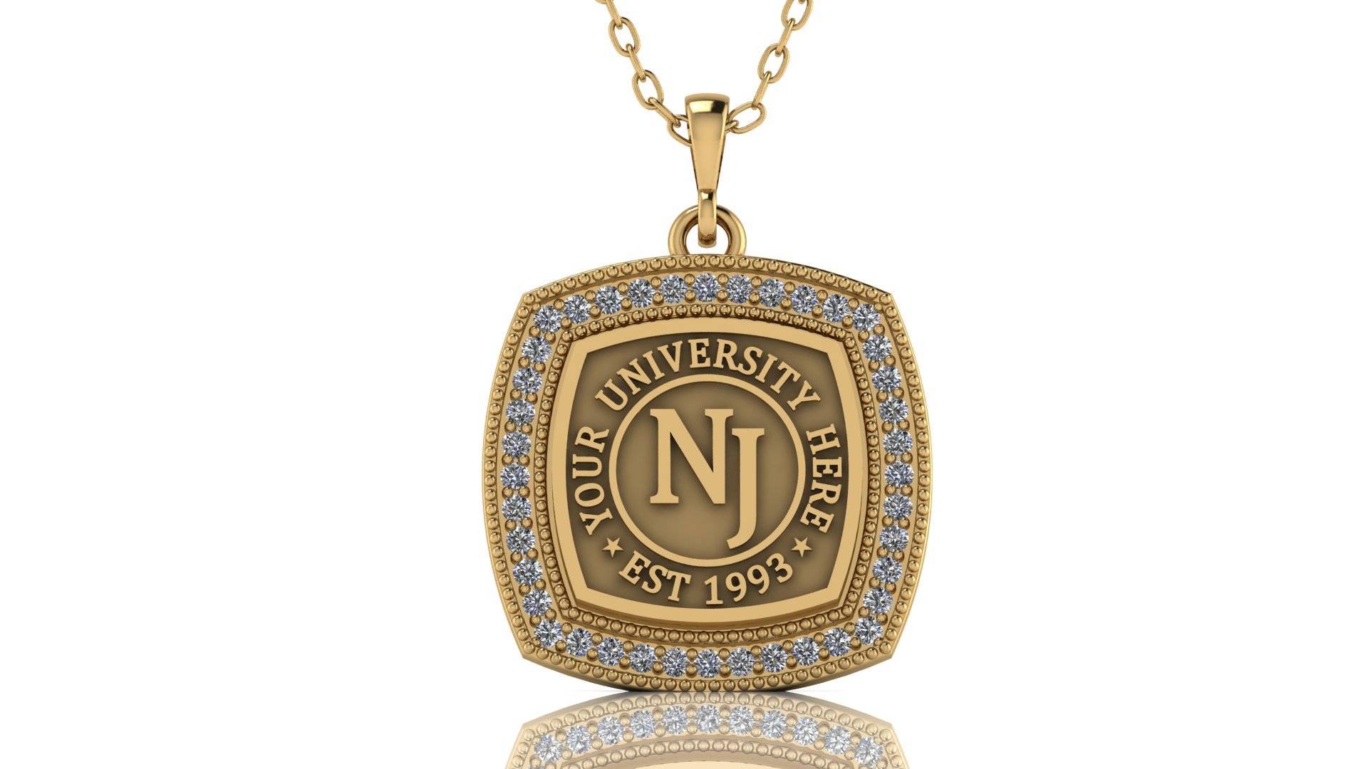 College Necklaces | Gold & Silver Designs