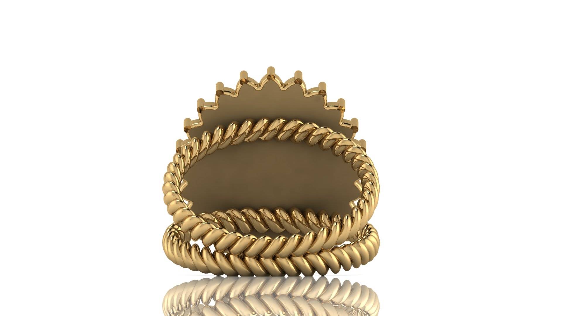 Custom Engraved University Class Ring