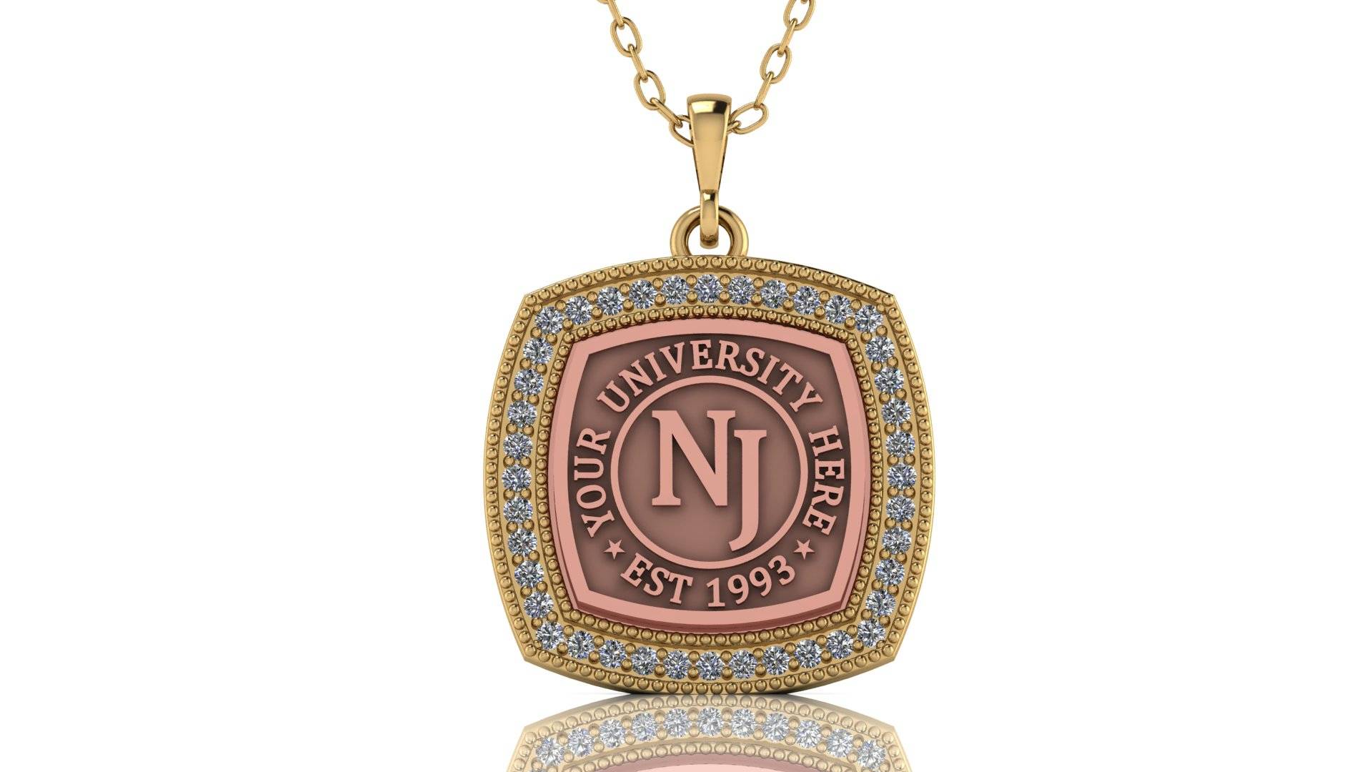 College Necklaces | Gold & Silver Designs