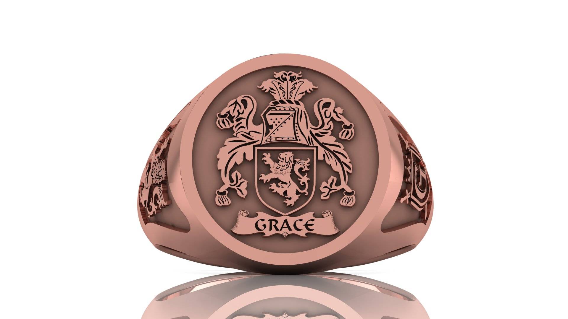 Custom Family Ring – Personalized Signet Ring