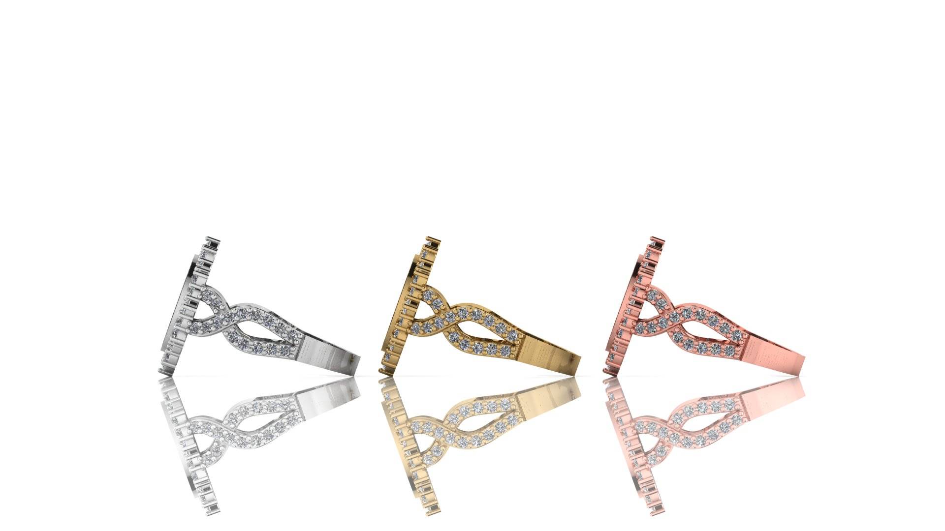 Gold & Silver Custom Graduation Ring