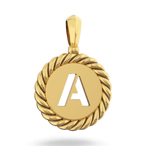 Personalized Monogram Necklace – Custom Initial Jewelry