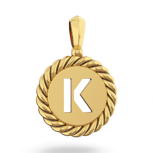 Personalized Monogram Necklace – Custom Initial Jewelry