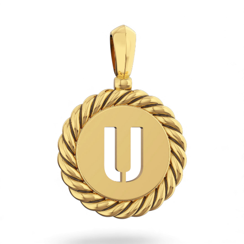 Personalized Monogram Necklace – Custom Initial Jewelry