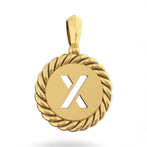 Personalized Monogram Necklace – Custom Initial Jewelry