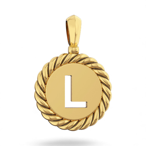 Personalized Monogram Necklace – Custom Initial Jewelry