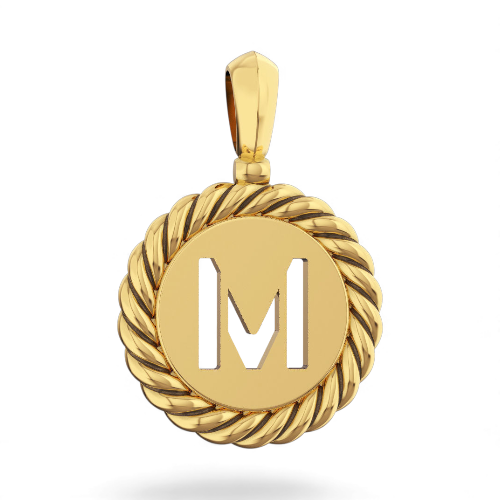 Personalized Monogram Necklace – Custom Initial Jewelry