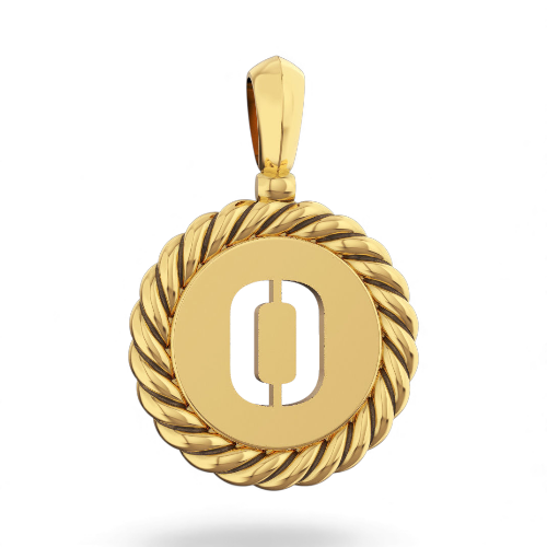 Personalized Monogram Necklace – Custom Initial Jewelry