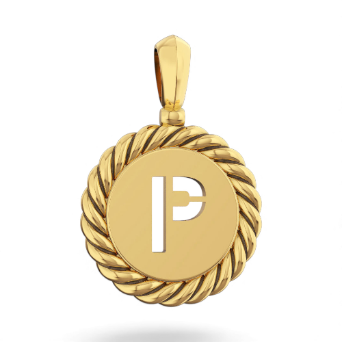 Personalized Monogram Necklace – Custom Initial Jewelry