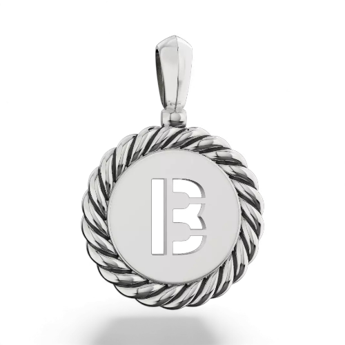 Personalized Monogram Necklace – Custom Initial Jewelry