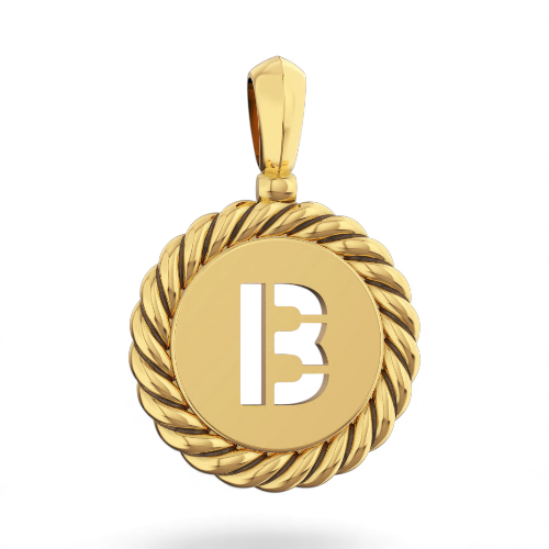 Personalized Monogram Necklace – Custom Initial Jewelry