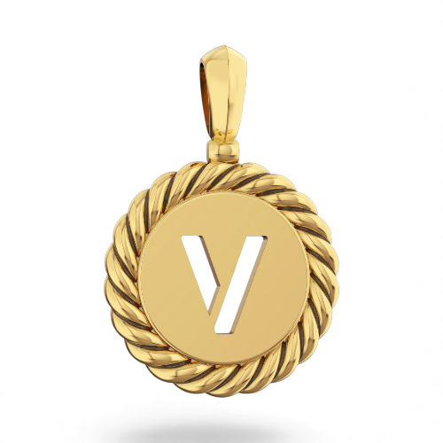 Personalized Monogram Necklace – Custom Initial Jewelry