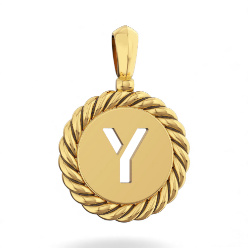 Personalized Monogram Necklace – Custom Initial Jewelry