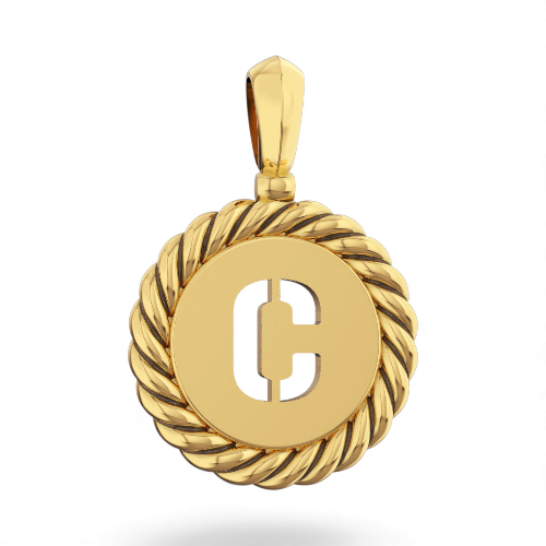 Personalized Monogram Necklace – Custom Initial Jewelry