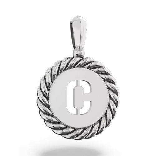 Personalized Monogram Necklace – Custom Initial Jewelry