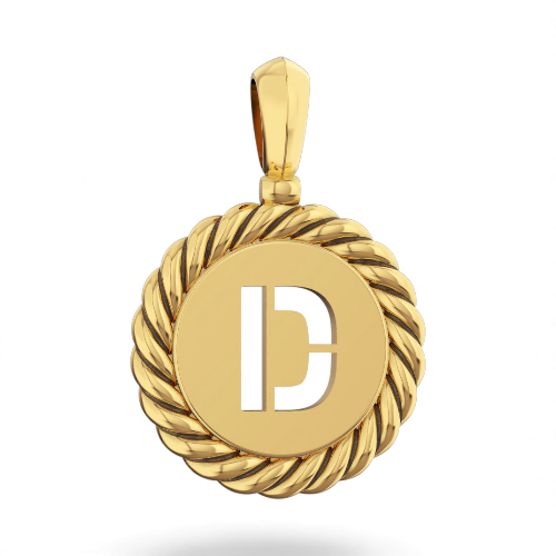 Personalized Monogram Necklace – Custom Initial Jewelry