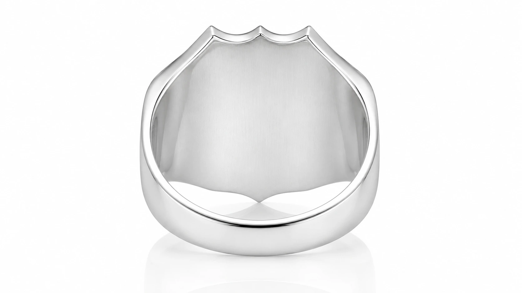 Personalized Motorcycle Club Ring-Custom Biker Signet Ring for Men
