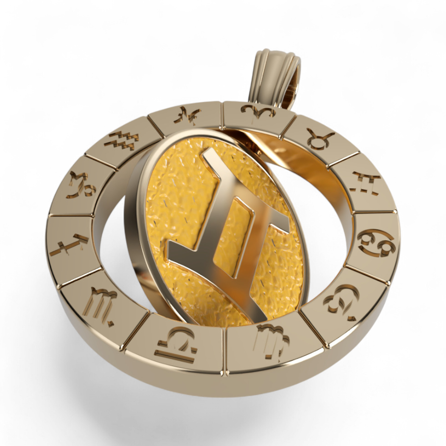 Personalized Zodiac Necklace – Custom Astrology Pendant
