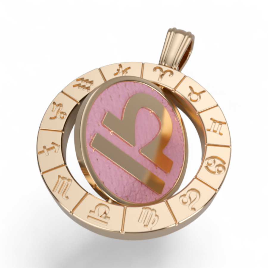 Personalized Zodiac Necklace – Custom Astrology Pendant