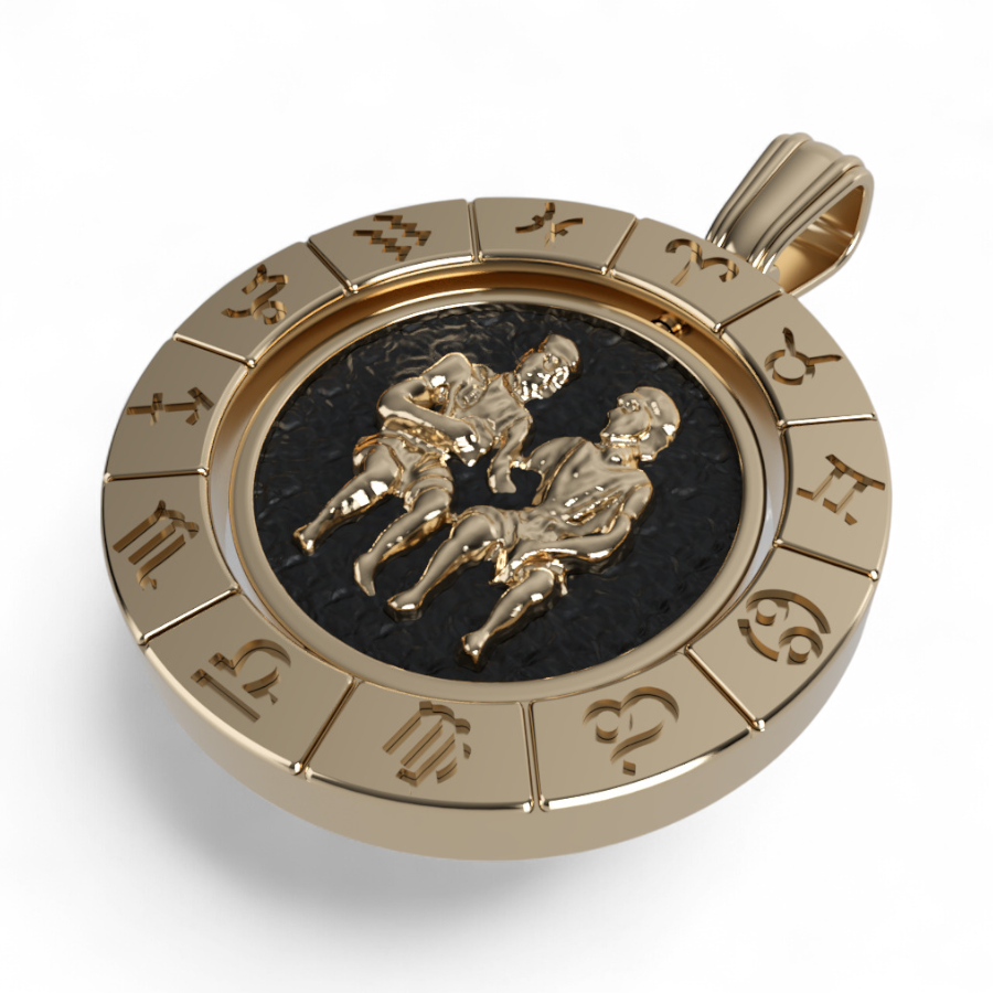 Personalized Zodiac Necklace – Custom Astrology Pendant