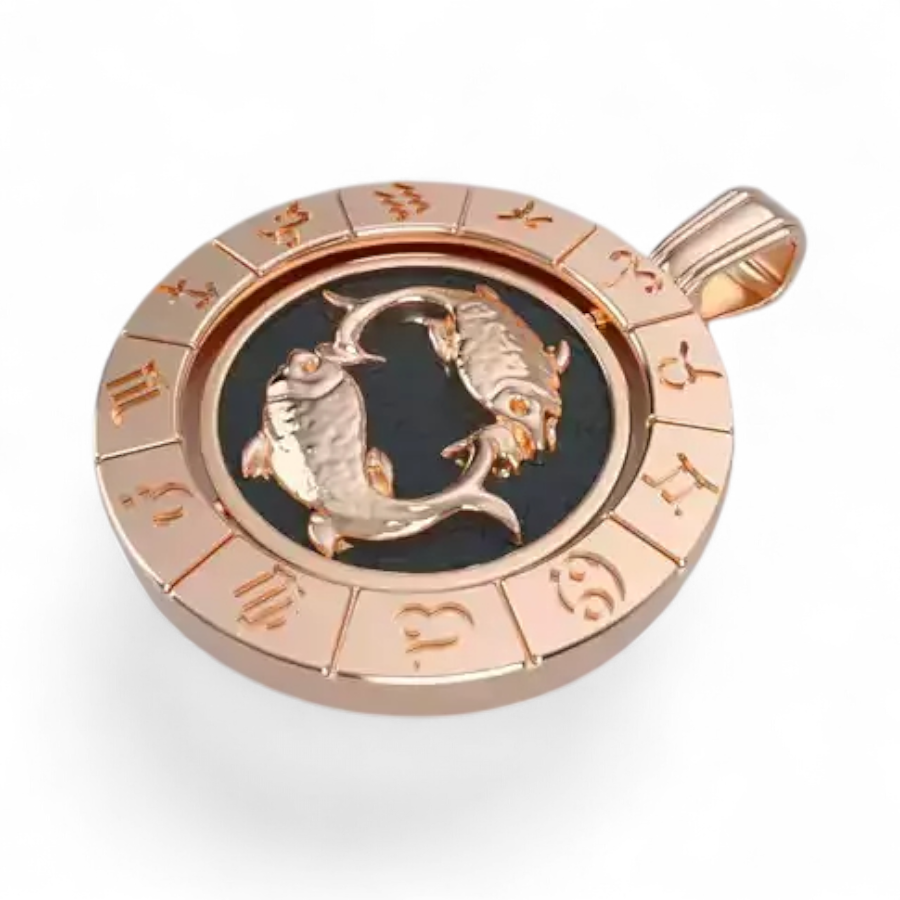 Personalized Zodiac Necklace – Custom Astrology Pendant