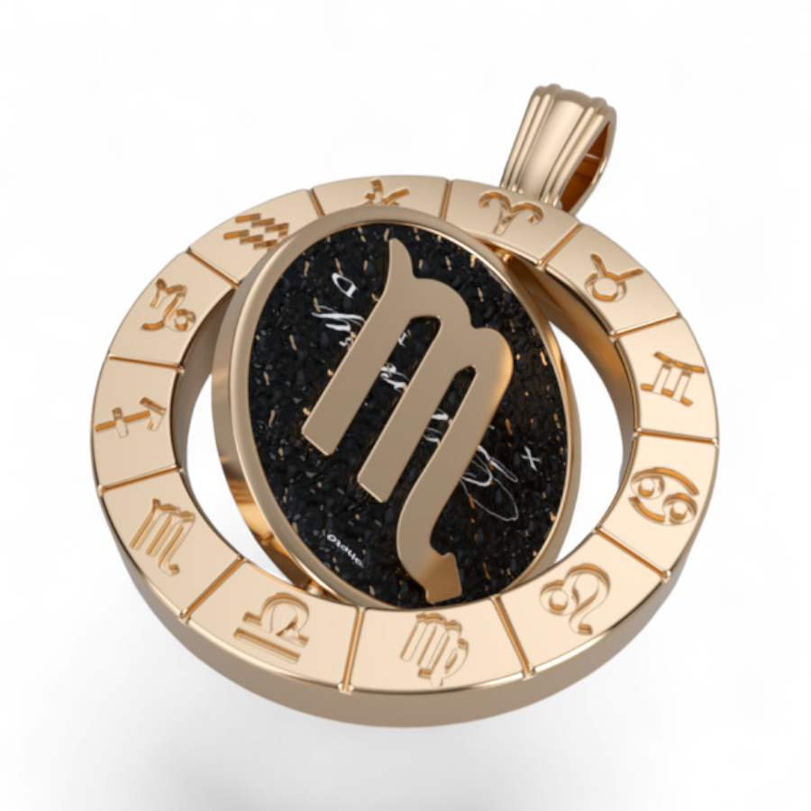 Personalized Zodiac Necklace – Custom Astrology Pendant