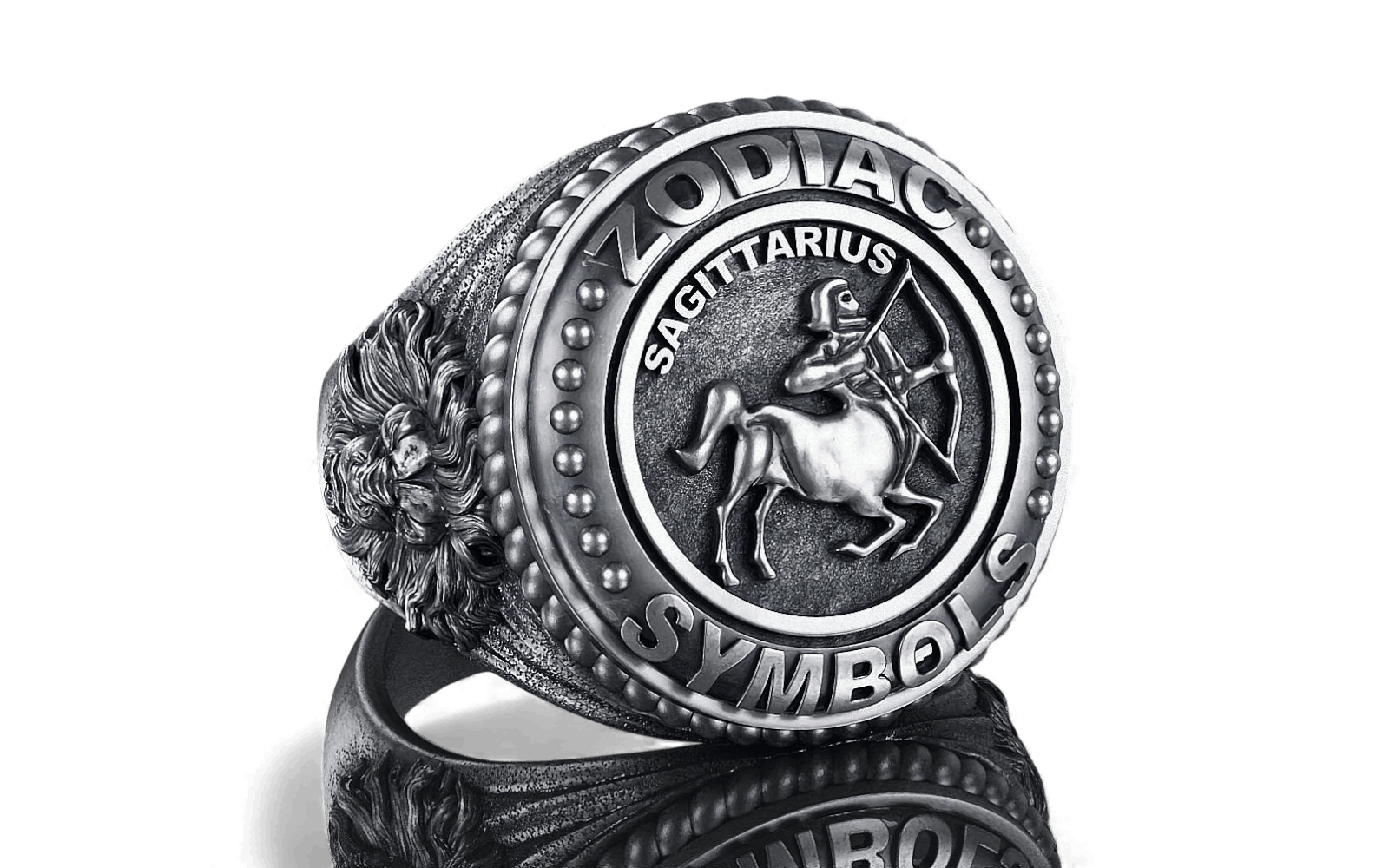Sagittarius Zodiac Ring – Premium Sterling Silver & Gold Options
