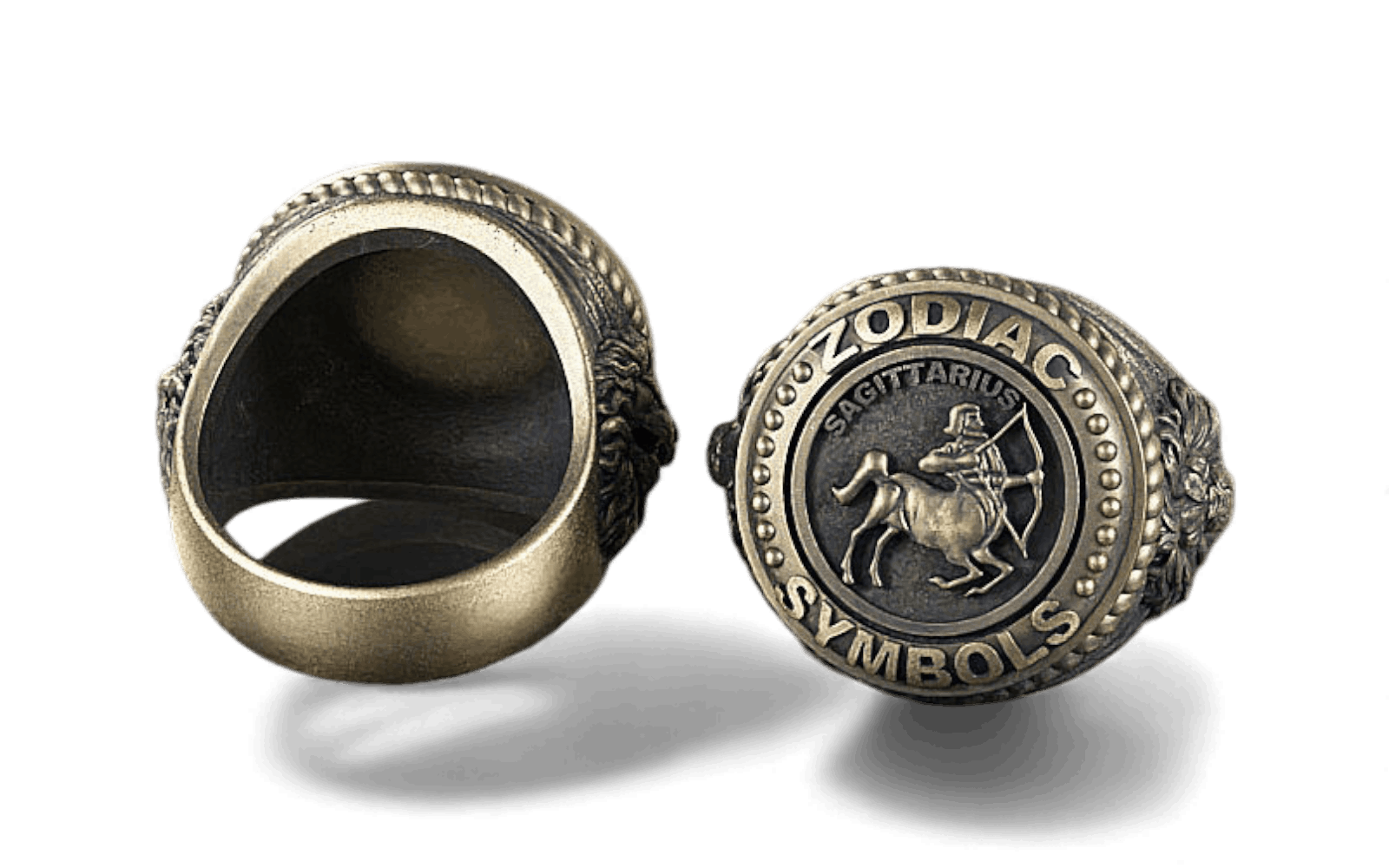 Sagittarius Zodiac Ring – Premium Sterling Silver & Gold Options