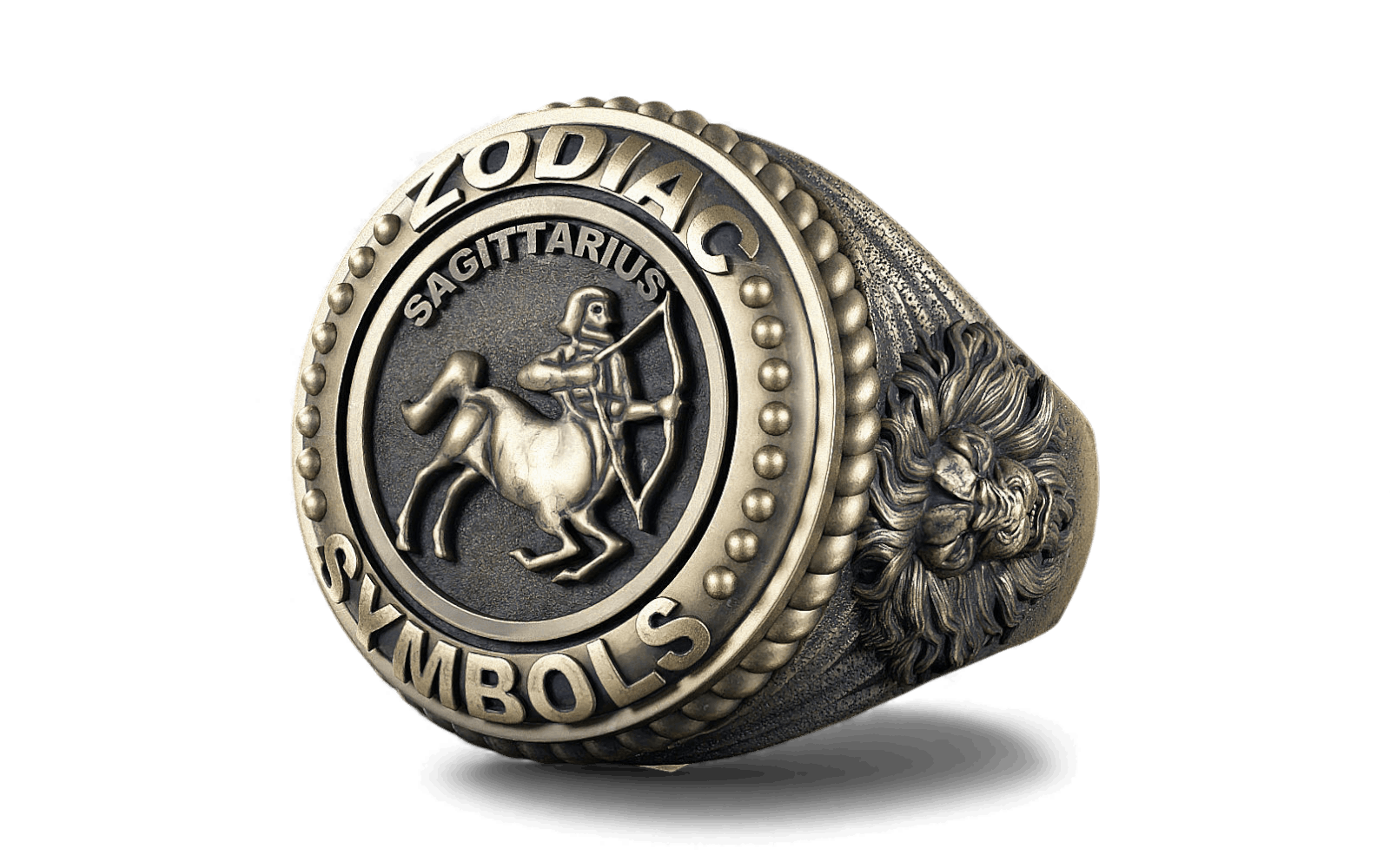 Sagittarius Zodiac Ring – Premium Sterling Silver & Gold Options