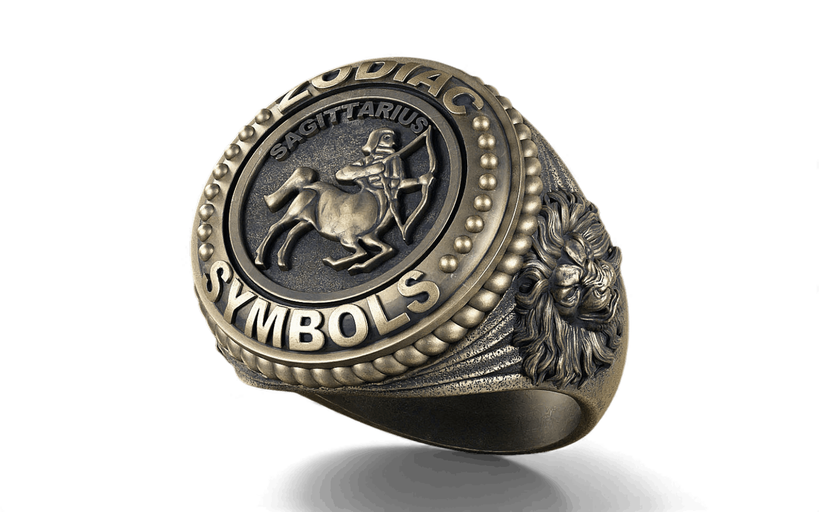 Sagittarius Zodiac Ring – Premium Sterling Silver & Gold Options