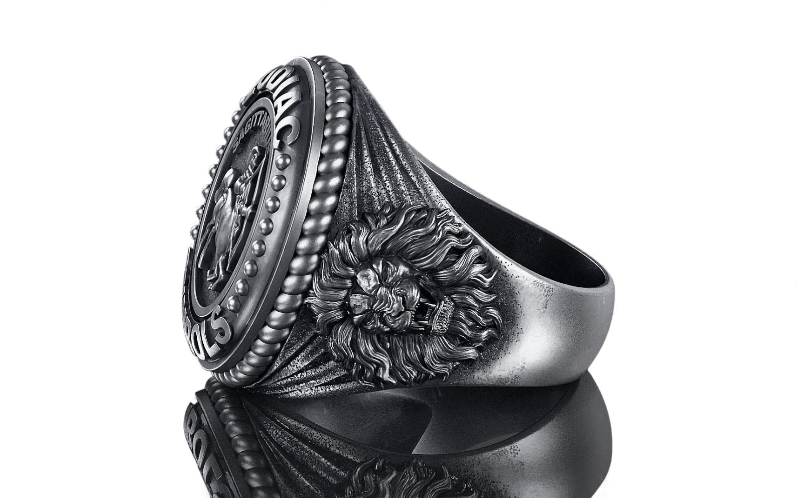 Sagittarius Zodiac Ring – Premium Sterling Silver & Gold Options