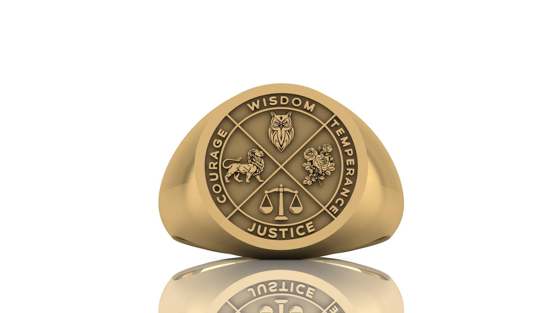 Wisdom Ring – Elegant Jewelry for Mindful Living