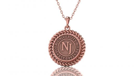 University Necklaces in Gold and Silver