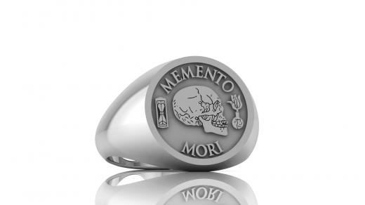 Custom University Class Ring • Personalized College Graduation Ring • Gold 
