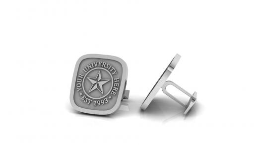 Custom University Class Cufflink• Personalized College Graduation Cufflink